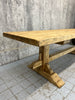 249.5cm Solid Oak Farmhouse Refectory Dining Table