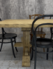 249.5cm Solid Oak Farmhouse Refectory Dining Table