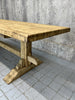 249.5cm Solid Oak Farmhouse Refectory Dining Table