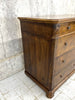 Vintage French 4 Drawer Chest of Drawers