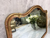109.5cm Wide French Landscape Gold Leaf Over Mantel Mirror