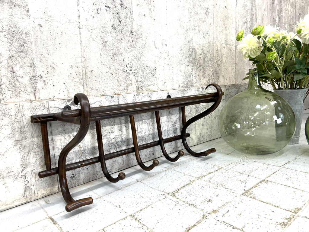 Bentwood Porte Manteau / Coat Hook and Shelf