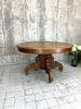 Oval Pedestal Central Table (previously and extendable Dining Table)