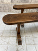 Pair of Solid Oak 169cm Long Benches