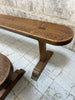 Pair of Solid Oak 169cm Long Benches