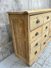 Pine Apothecary Drawers Sideboard with Rectangular Drawers