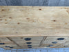 Pine Apothecary Drawers Sideboard with Rectangular Drawers