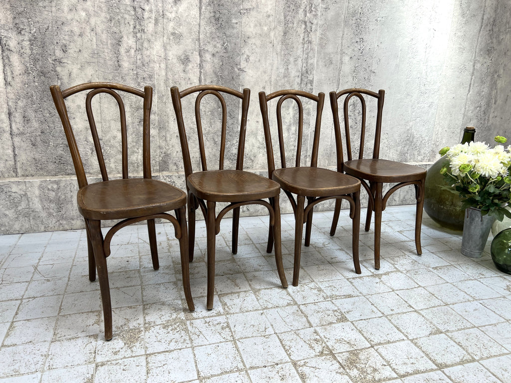 Set of 4 Bentwood Bistro Chairs