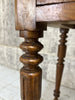 75cm French Turned Leg Writing Occasional Table