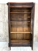 Mahogany Vitrine Double Door Glazed Display Cabinet