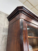 Mahogany Vitrine Double Door Glazed Display Cabinet
