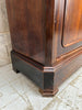 Mahogany Vitrine Double Door Glazed Display Cabinet