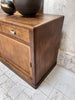 200cm 1950's Shop Counter Sideboard Kitchen Island with Sliding Doors