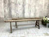 Pair of  Rustic 192.5cm Oak Benches