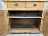 Rustic Small French Shop Counter Cupboard Storage