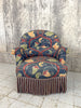 Napoleon III Blue Armchair to Reupholster