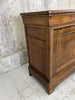 84.5cm Solid Walnut Wood Sideboard Cupboard