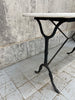White Veined Marble Oval Kitchen Bistro Table