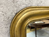 137.5cm High Louis Philippe Gold Coloured Mirror