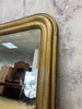 137.5cm High Louis Philippe Gold Coloured Mirror