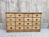 155.5cm Hardware Store Sideboard 16 Drawers