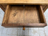 165cm Kitchen Dining Table or Desk with 3 Drawers and Tapered Legs