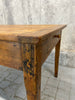 165cm Kitchen Dining Table or Desk with 3 Drawers and Tapered Legs