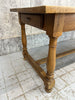 191.5m Walnut Wood French Farmhouse Kitchen Dining Table