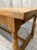 191.5m Walnut Wood French Farmhouse Kitchen Dining Table
