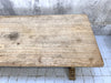 195.5cm Stripped Oak Farmhouse Refectory Dining Table