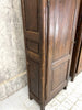 Pair Solid French Oak Single Door Armoire Wardrobe Cupboard