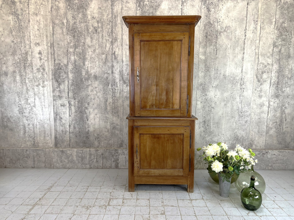Two Piece French Bontierre Fruitiere Larder Cupboard
