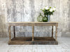 200cm Solid Oak Drapers Table Console