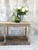 200cm Solid Oak Drapers Table Console