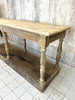 200cm Solid Oak Drapers Table Console