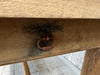 200cm Rustic Oak Farmhouse Refectory Dining Table