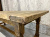 219.5cm Rustic Silvered Oak Dining Farmhouse Table