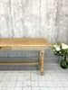 216.5cm Solid Oak Farmhouse Refectory Dining Table