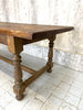 228cm Solid Oak French Farmhouse Refectory Table