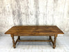 228cm Solid Oak French Farmhouse Refectory Table