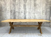 280cm X French Frame Rustic Farmhouse Refectory Table
