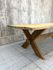 280cm X French Frame Rustic Farmhouse Refectory Table
