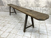200cm Individual Solid Oak Bench