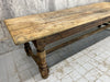 300cm Solid Oak Rustic Refectory Dining Table