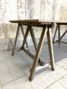 A Pair of 315cm Vintage Pine Trestle Table