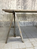 A Pair of 315cm Vintage Pine Trestle Table