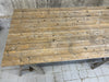 A Pair of 315cm Vintage Pine Trestle Table