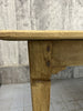 300cm Long Solid Oak 6 Taper Leg Refectory Dining Table