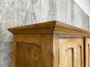 Antique School Pine Four Door Cupboard