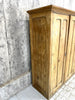 Antique School Pine Four Door Cupboard